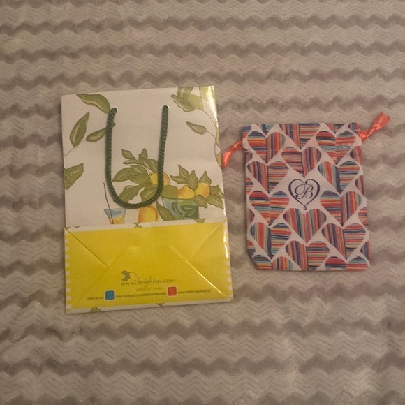Brighton Handbags - Brighton shopping  bag and jewelry pouch. New.